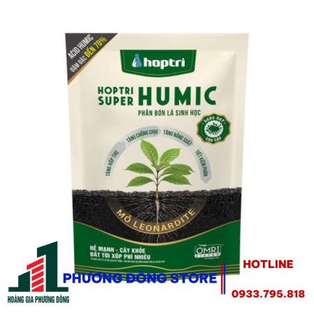 Phân bón lá sinh học hữu cơ dạng hạt Hợp trí Super Humic